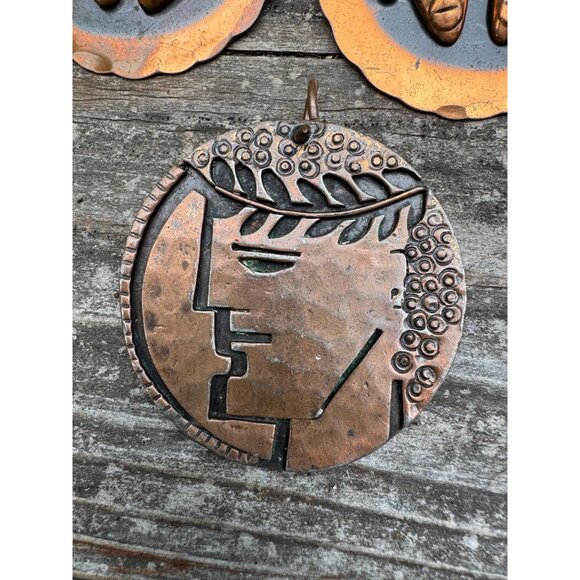 Rebajes Jewelry Collection - Vintage 1950s Modernist Designer Copper - 13 Pieces - Picture 8 of 10